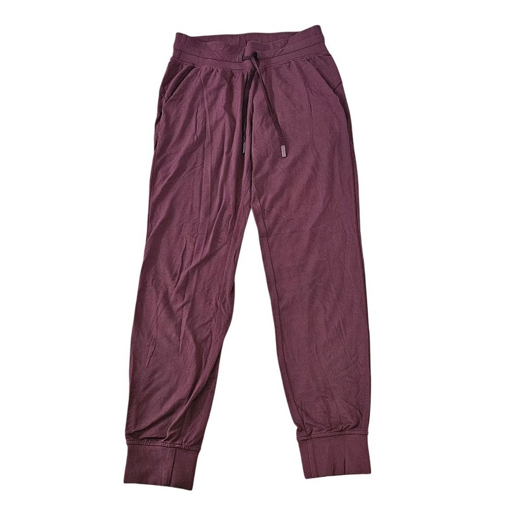 Lululemon Ready To Rulu Jogger Burgundy Maroon Size 6 Womens Athleisure Garnet
